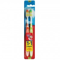 Зубная щетка Colgate базовая Экстра чистота + средняя (5900273112521)