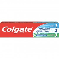 Зубная паста Colgate против кариеса Тройное действие 50 мл (7891024128954)