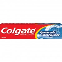 Зубная паста Colgate освежающая Крепкие зубы Свежее дыхание 100 мл (7891024129937)