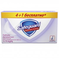 Мыло Safeguard Деликатное 5x75 г (5013965608537)
