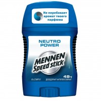 Дезодорант-антиперспирант Mennen Speed Stick 24/7 Neutro Power 50 г (4606144008634)