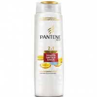 Шампунь Pantene 2 в 1 Защита цвета и блеск 400 мл (4015600837792)