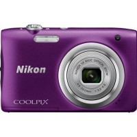 Цифровой фотоаппарат Nikon Coolpix A100 Purple (VNA973E1)