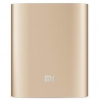 Батарея универсальная Xiaomi Mi Power bank 10000 mAh Gold (new1)