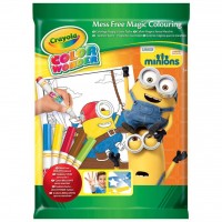 Набор для творчества Crayola Color Wonder Книга-раскраска с фломастерами Миньоны (75-2536)