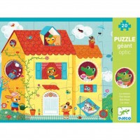 Пазл Djeco Домик с оптическим эффектом (DJ07010)