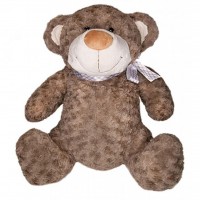 Мягкая игрушка Grand Медведь Коричневый с бантом 40 см (4001GMG)