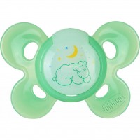 Пустышка Chicco Physio Comfort силиконовая с футляром 6-12 мес 1шт (74913.41)