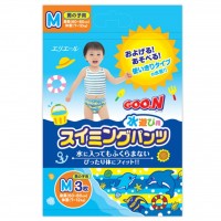 Подгузник GOO.N для плавания для мальчиков 7-12 кг размер M 3 шт (753642)