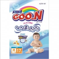 Подгузник GOO.N 6-11 кг размер M унисекс 17 шт (753753)