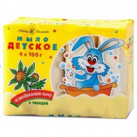 Мыло Невская косметика Детское с экстрактом череды 4x100 г (4600697101552)