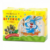 Мыло Невская косметика Детское с экстрактом чистотела 4x100 г (4600697101590)