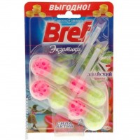 Туалетный блок Bref Сила Актив Дуопак Экзотика Гавайский цветок 50 г (9000100971997)