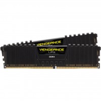 Модуль памяти DDR4 8GB (2x4GB) 3000 MHz Vengeance LPX Black CORSAIR (CMK8GX4M2B3000C15) CL15, 1.35V