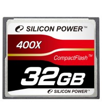 Карта памяти 32 Gb Compact Flash SILICON POWER 