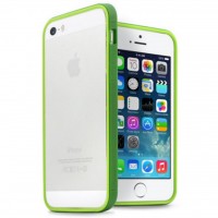 Чехол для моб. телефона JCPAL Anti-shock Bumper 3 in 1 для iPhone 5S/5 Set-Green (JCP3315)