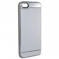 Чехол для моб. телефона JCPAL Aluminium для iPhone 5S/5 (Smooth touch-Silver) (JCP3108)