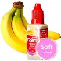 Жидкость для электронных сигарет Yasumi Banana Sendai 3 мг/мл (YA-BS-3)