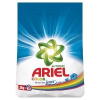 Стиральный порошок Ariel Чистота Deluxe Touch of Lenor Fresh Color 1,5 кг (5410076657827)