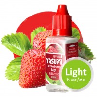 Жидкость для электронных сигарет Yasumi Strawberry Saga 6 мг/мл (YA-SS-6)