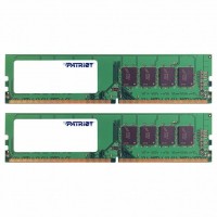 Модуль памяти 4Gb x 2 (8Gb Kit) DDR4, 2400 MHz, Patriot, 16-16-16, 1.2V (PSD48G2400K)