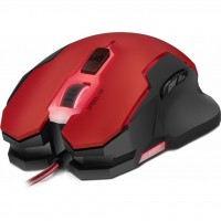 Мышка Speedlink CONTUS Gaming Mouse, black-red (SL-680002-BKRD)
