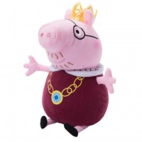 Мягкая игрушка PEPPA Папа Свин Король 30 см (31154)