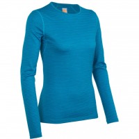 Футболка Icebreaker BF 200 Oasis LS Crewe WMN Stripe cruise overdye S (100 801 J81 S)