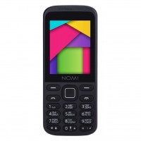 Мобильный телефон Nomi i244 Black-Red