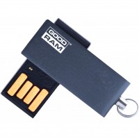 USB флеш накопитель GOODRAM 32GB UCU2 Cube Graphite USB 2.0 (UCU2-0320E0R11)