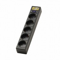 Сетевой фильтр питания SVEN Special base 0.5м Balck (Special base 0.5 Black)