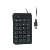 Клавиатура Gembird KPD-01, цифровая USB клавиатура, Black