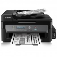 МФУ струйое EPSON M205 c WI-FI (C11CD07401) / принтер-копир-сканер, монохромный, А4, 1440х720dpi, 34чб.стр/мин, 1200х2400 dpi, планшетный, 1200х2400 dpi, Wi-Fi, USB2.0, ЖК экран