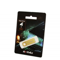 USB Flash Drive 4Gb Hi-Rali Shuttle series Gold / HI-4GBSHGD