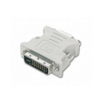 Переходник DVI (24+15 пин)/VGA, F/M HD (3 ряда) Cablexpert A-DVI-VGA-BK