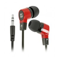 Наушники Defender Basic-619 black-red