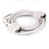 Кабель Gemix D-Sub (VGA) 1 ферритовый фильтр 1,8m White (GC 1302) гарантия 0 мес.