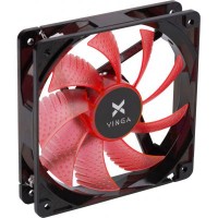 Кулер для корпуса Vinga VCF-120LED Red