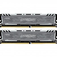 Модуль памяти DDR4 2 х 8GB 2400MHz Crucial Ballistix Sport LT PC4-19200 (BLS2C8G4D240FSB)