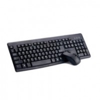 Комплект HQ-Tech KM-32RF Black, 2.4G, USB nano (клавиатура+мышь)
