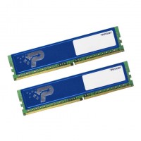 Модуль памяти 4Gb x 2 (8Gb Kit) DDR4, 2400 MHz, Patriot, 16-16-16, 1.2V, с радиатором (PSD48G2400KH)