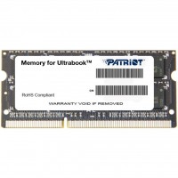 Модуль памяти SO-DIMM 8Gb, DDR3, 1600 MHz (PC3-12800), Patriot, 1.35V (PSD38G1600L2S)