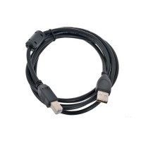 Кабель USB 2.0 - AM/BM BLACK 3.0 м + ФЕРРИТ PN-AMBM-30F PATRON