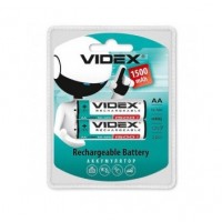 Аккумулятор AA, 1500 mAh, Videx, 2 шт, 1.2V, Blister
