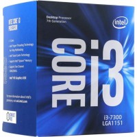 Процессор Intel Core i3 (LGA1151) i3-7300, Box, 2x4,0 GHz, HD Graphic 630 (1150 MHz), L3 4Mb, Kaby Lake, 14 nm, TDP 51W (BX80677I37300)
