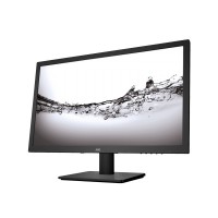 Монитор AOC E2275SWJ 21.5', TN, 1920 х 1080, 16:9, 3.5 mm Mini-Jack, DVI, HDMI, VGA, 2 х 2 Вт, 100х100 мм, 2мс, 0.248, черный
