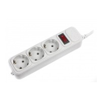 Фильтр сетевой 4,5 м Maxxter SPM3-G-15G 3 розетки, серый