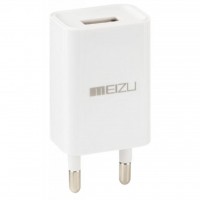 Зарядное устройство Meizu 1*USB 1.0А + cable MicroUSB White (46893)