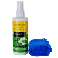 Набор чистящий Patron, для TFT/LCD: спрей 100 мл, микрофибра (F4-014)