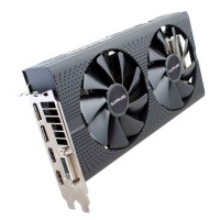 Видеокарта Sapphire Radeon RX 570 8192Mb PULSE (11266-36-20G) GDDR 5, 256 Bit, 7000 MHz, 2 x DisplayPort, 2 х HDMI, DVI, кулер, радиатор, 8 pin